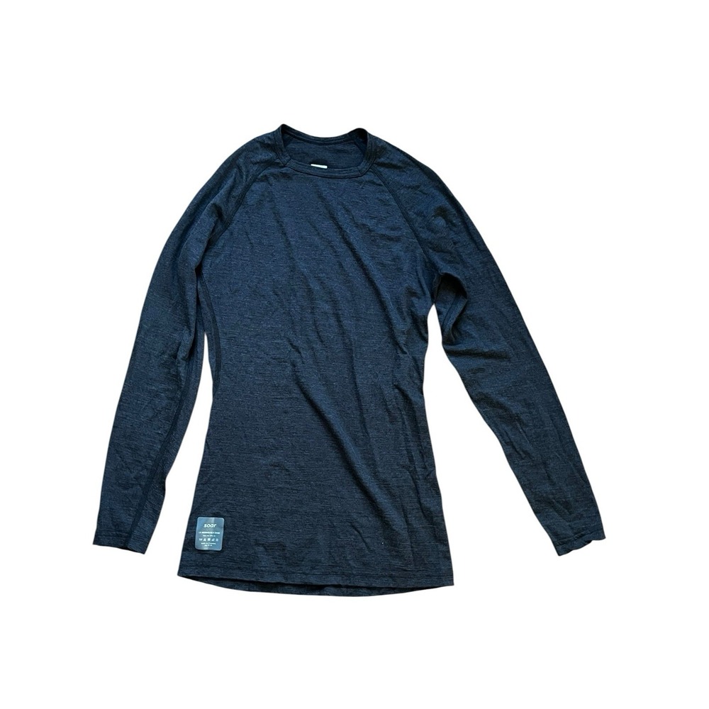 Soar Womens Merino Wool Silk Baselayer Long Sleeve Shirt Running, Size XS